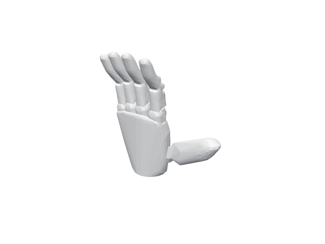 Ability Hand, rendered in the gallery viewer