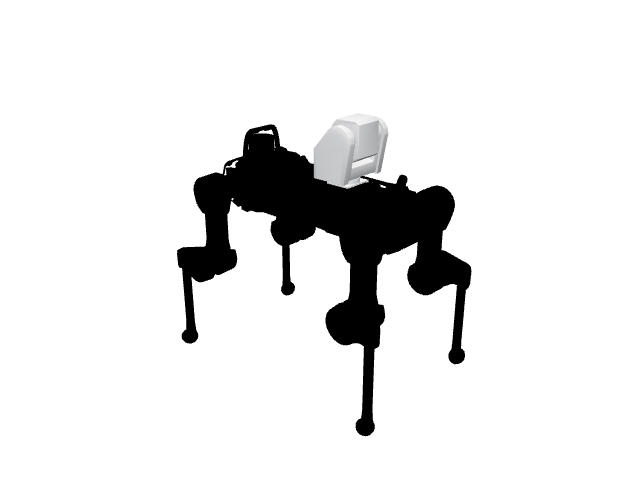 ANYmal D, rendered in the gallery viewer