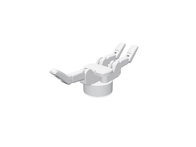 BarrettHand, rendered in the gallery viewer
