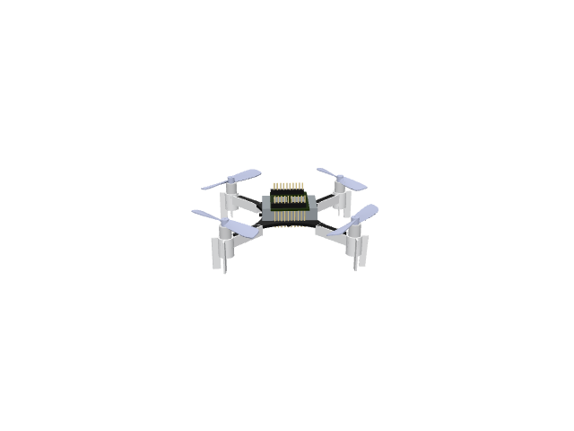 Crazyflie 2.0, rendered in the gallery viewer