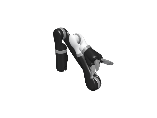 Jaco2 j2s6s300, rendered in the gallery viewer
