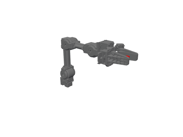 OpenMANIPULATOR-X, rendered in the gallery viewer