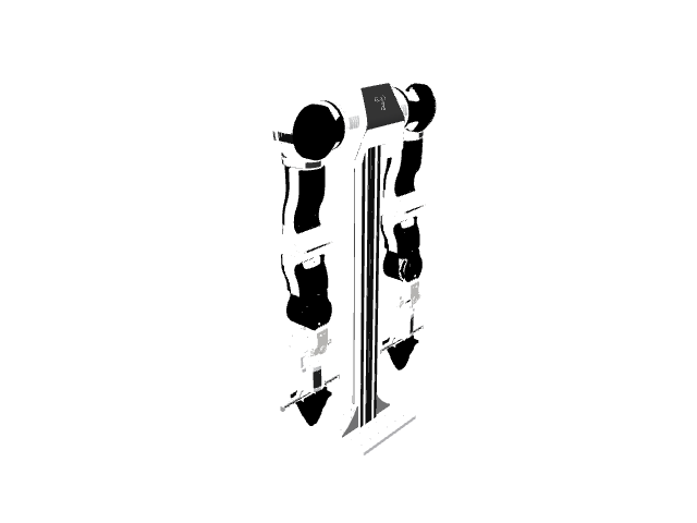 OpenArm v1, rendered in the gallery viewer