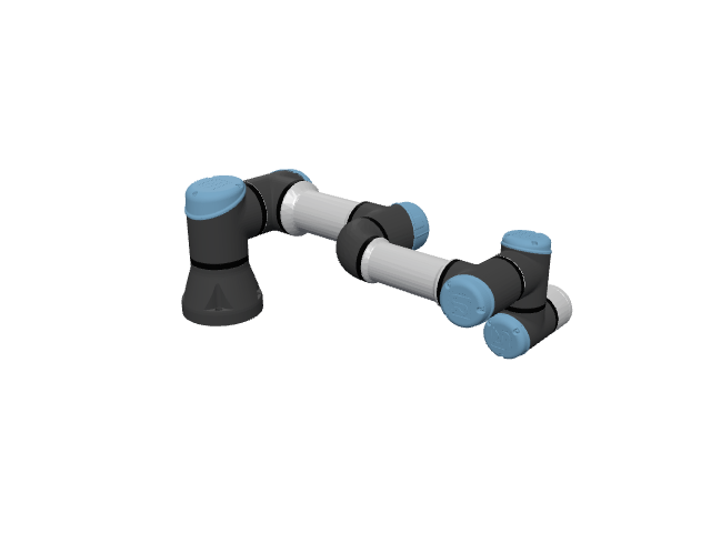 UR3e, rendered in the gallery viewer